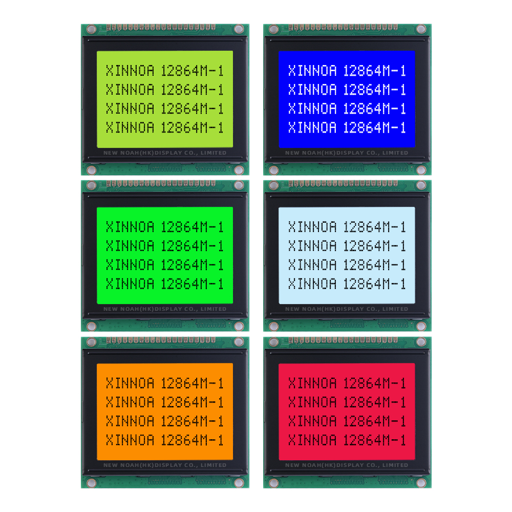 Blue Film LCM12864M-1 WiStar Graphic LCD Display Screen 20P STN 6800 Parallel Controller ST7920 - Image 6