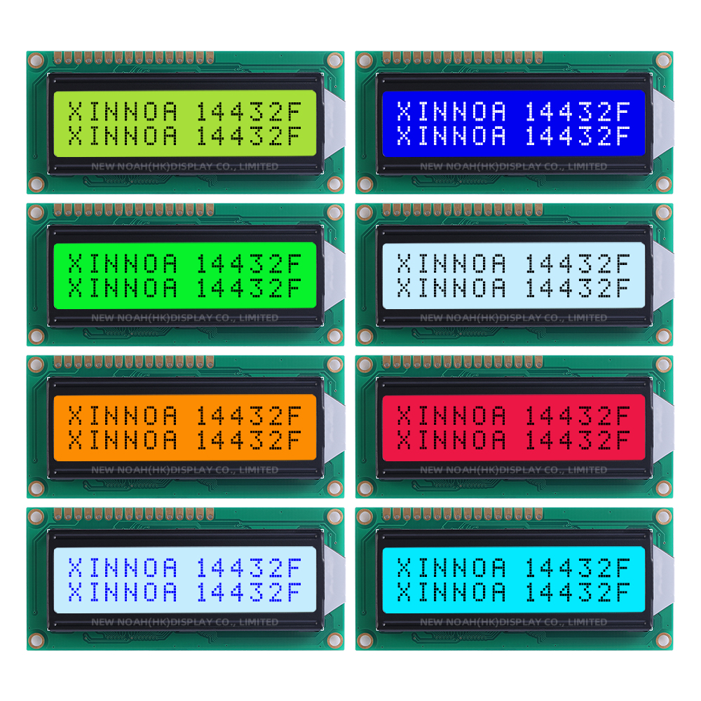 Blue Film 14432F 80X36X12.2MM Serial SPI/Parallel Graphics 5V LCD Module Display LCM ST7920/AIP31020 - Image 6