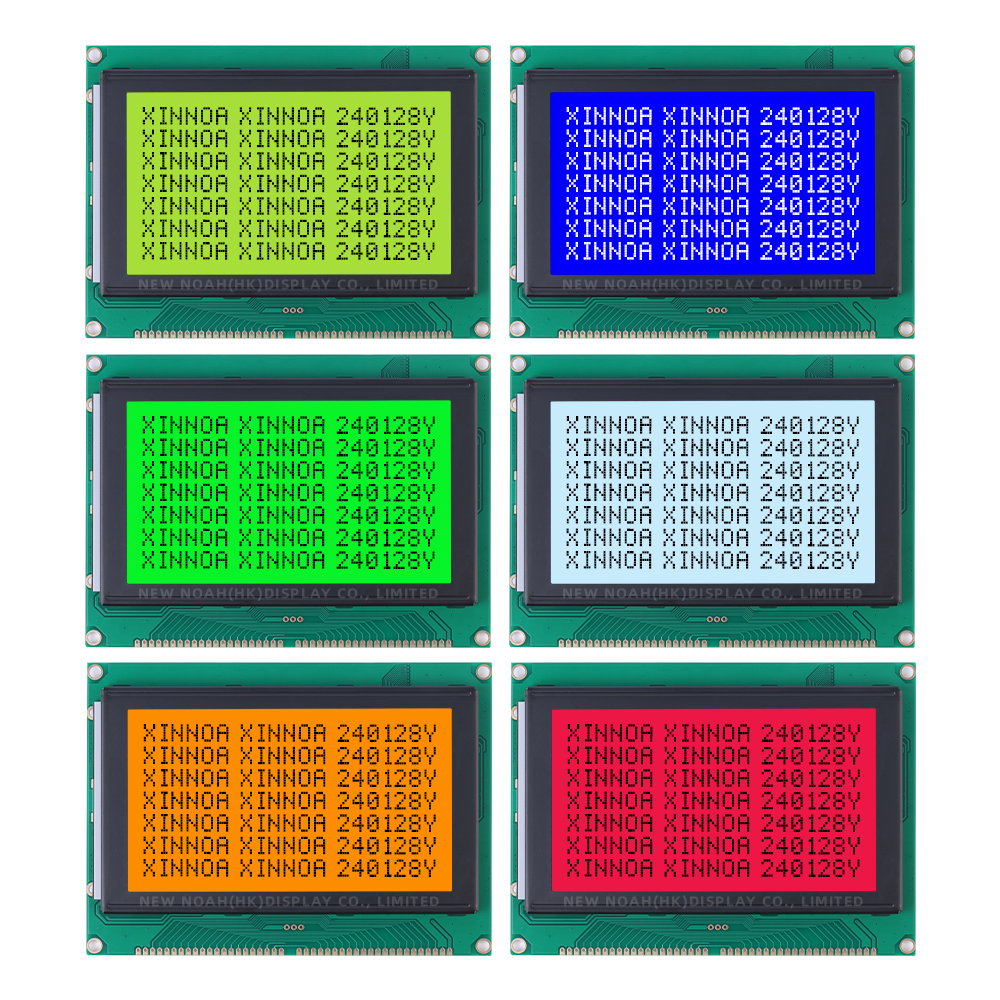 Grey Film 240128Y 144X104X12MM UCI6963C LCM Monochrome LCD Module Original T6963C - Image 6