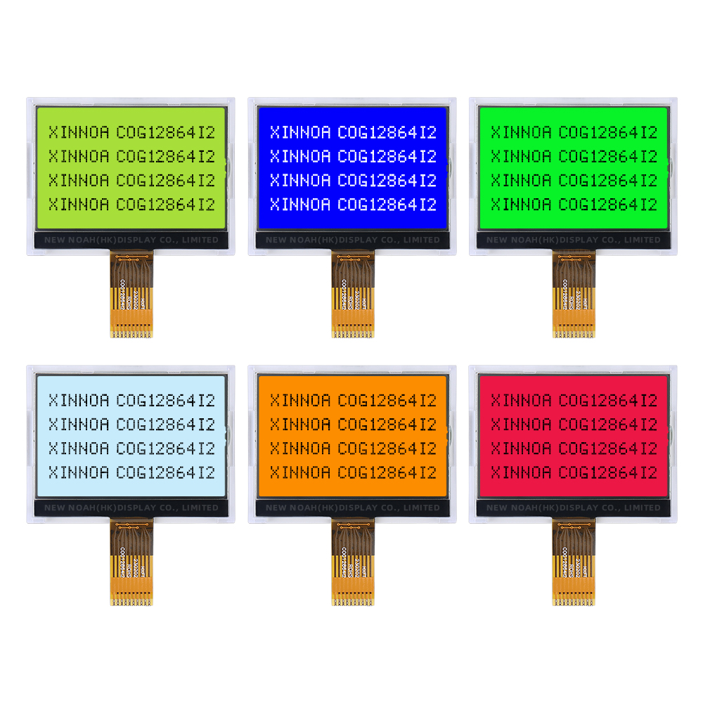 Blue Film 53*40MM COG12864I2 Serial Communication 12864 Standard Screen ST7567 Cog Matrix LCD Display - Image 6