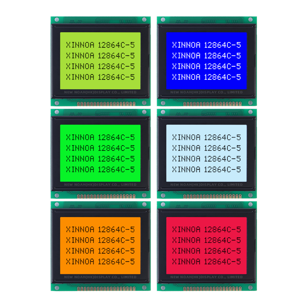 Blue Film 12864C-5 128X64 Dot Matrix LCD Display Module SBN0064 Controller 18PIN Parallel Port - Image 6